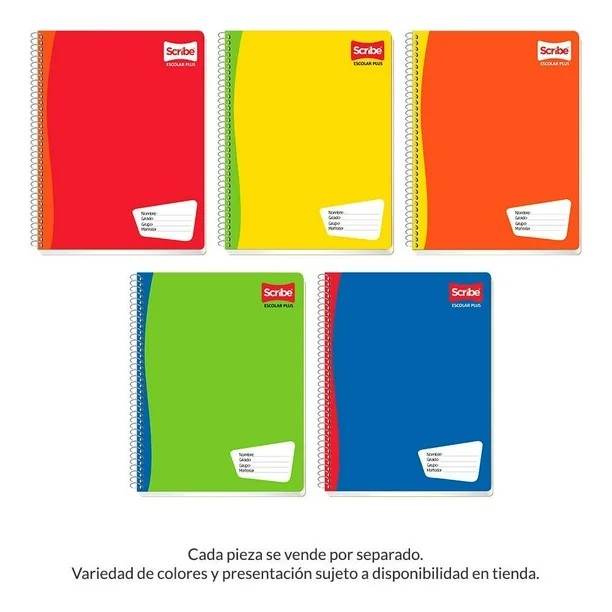 CUADERNO PROF. ESCOLAR PLUS SCRIBE 7978 C14MM ESP 100H.C.36