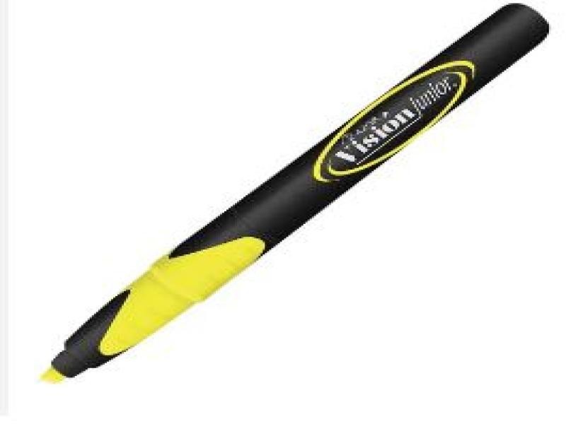 MARCADOR FLUORESCENTE VISION JUNIOR AMAR. E12 C144