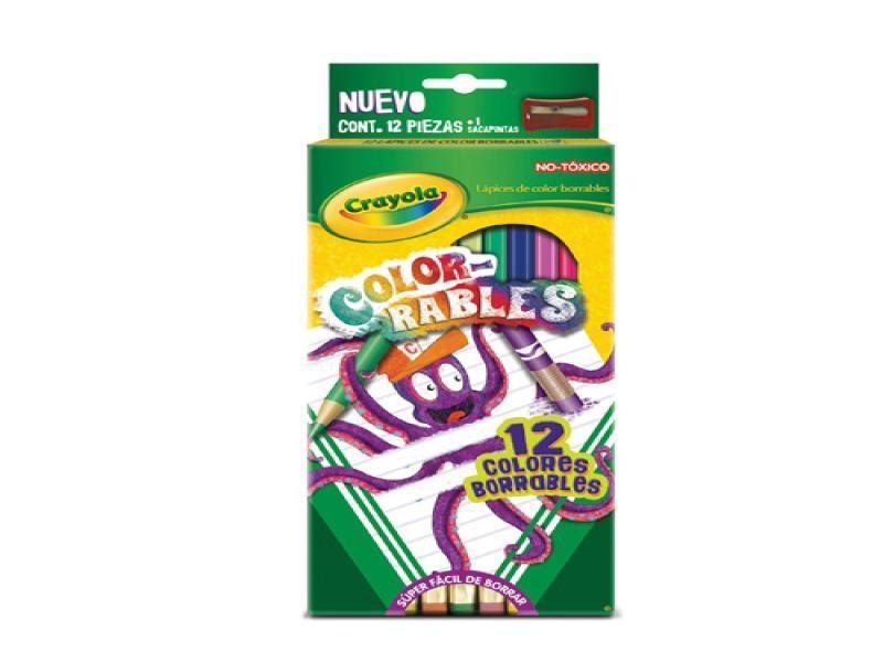 COLORES EST.C12 L. CRAYOLA BORRABLES 684412 E.6 C48