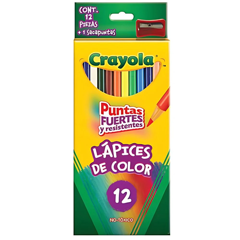 COLORES EST.C12 L. CRAYOLA REDONDO 684012 E.12 C.48