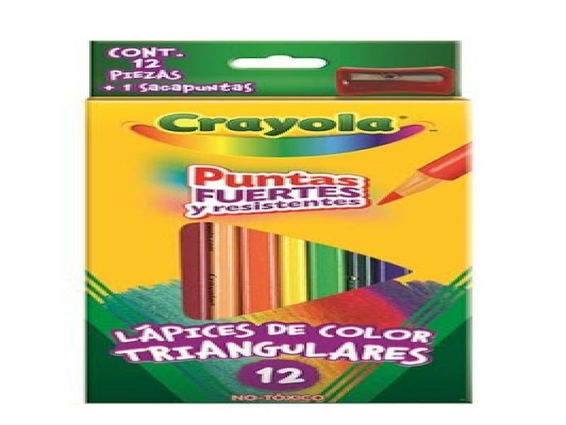 COLORES EST.C12 L. CRAYOLA TRIANG. 68-4212 E6 C48