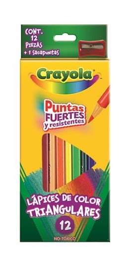 COLORES EST.C12 L. CRAYOLA TRIANG. 68-4212 E6 C48
