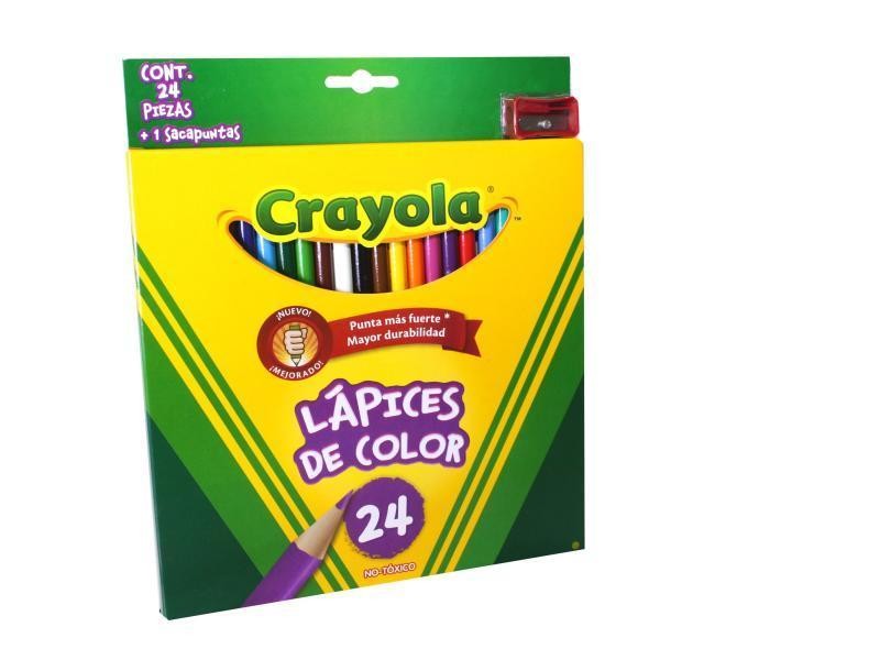 COLORES EST.C24 L. CRAYOLA REDONDO 684024 E.6 C.36