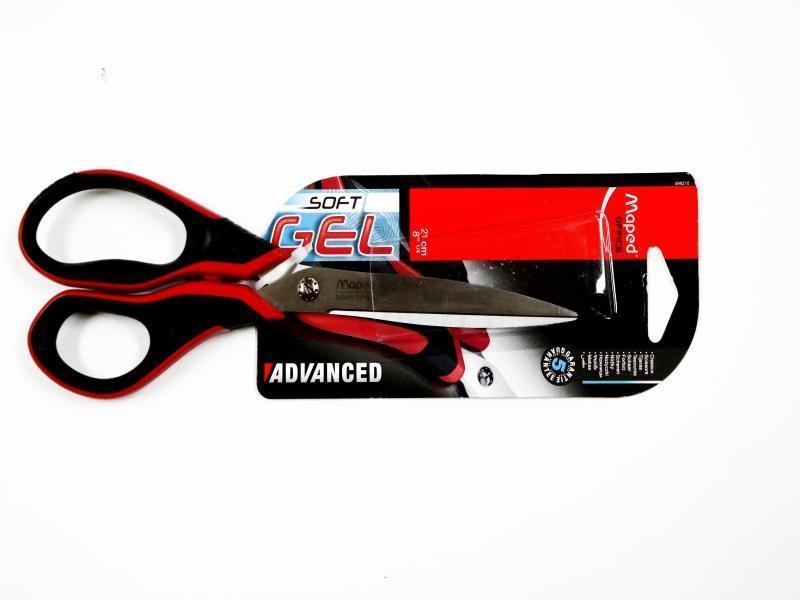 TIJERA CMANGO PLAST 8.25-21CM SOFTGEL ADV. BL.C1 24144