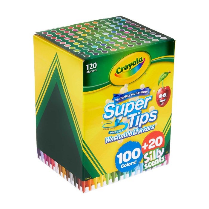 MARCADOR AGUA EST.C10020 AROMA SUPERTIPS CRAYOLA C.8