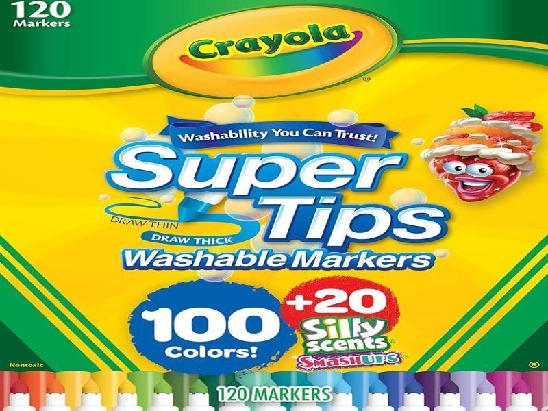 MARCADOR AGUA EST.C10020 AROMA SUPERTIPS CRAYOLA C.8