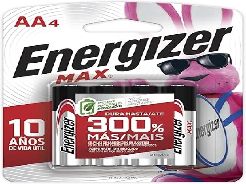 PILA ALCALINA AA ENERGIZER BL.C4 PZ. E.4 C.48