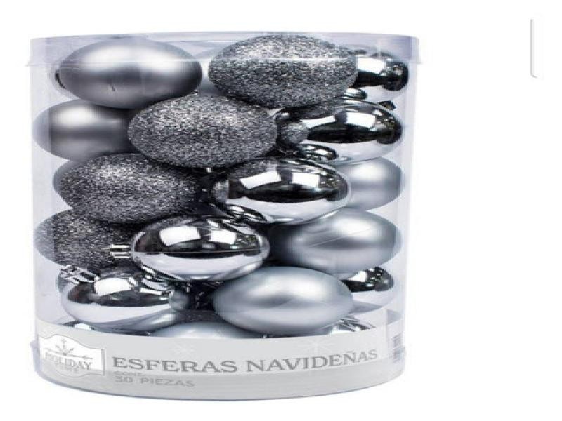 ESFERA PLASTIFERA SURTIDA C30 DIAMMATEBRILL 6 PLATA C21