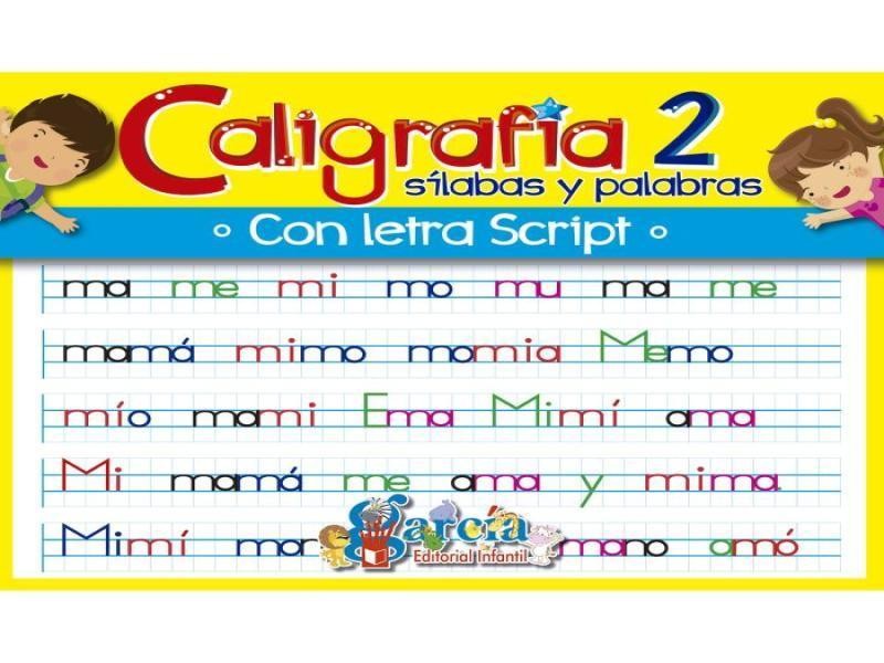 LIBRO ACT. EDU. CALIGRAFIA 2 GARCIA 1T 1326 C.48