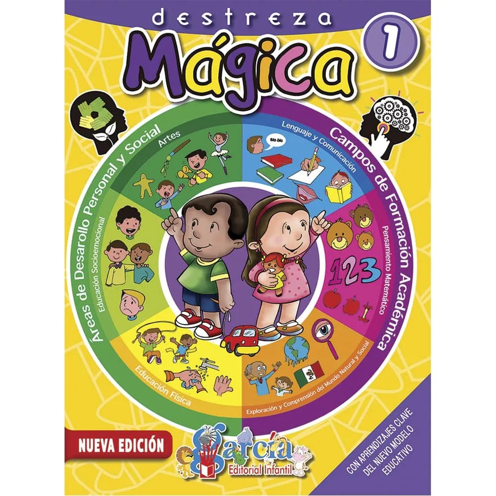 LIBRO ACT. EDU. DESTREZA MAGICA 1 GARCIA 1T 1201 C.24
