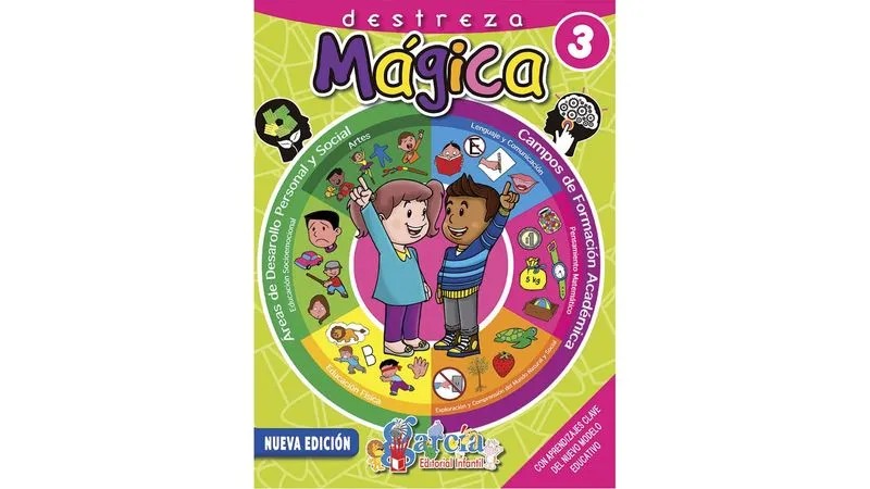 LIBRO ACT. EDU. DESTREZA MAGICA 3 GARCIA 1T 1203 C.24