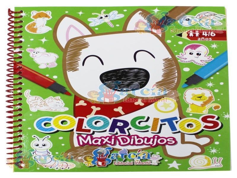 LIBRO COLORCITOS MAXI DIBUJOS 1502 GARCIA C44