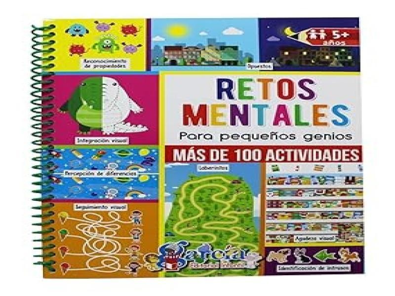 LIBRO RETOS MENTALES PARA PEQUEÑOS GENIOS 1504 GARCIA C44