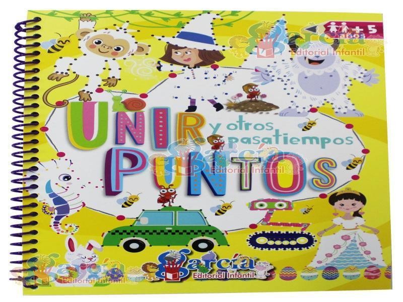 LIBRO UNIR PUNTOS A COLOR CESPIRAL 1505 GARCIA C.44