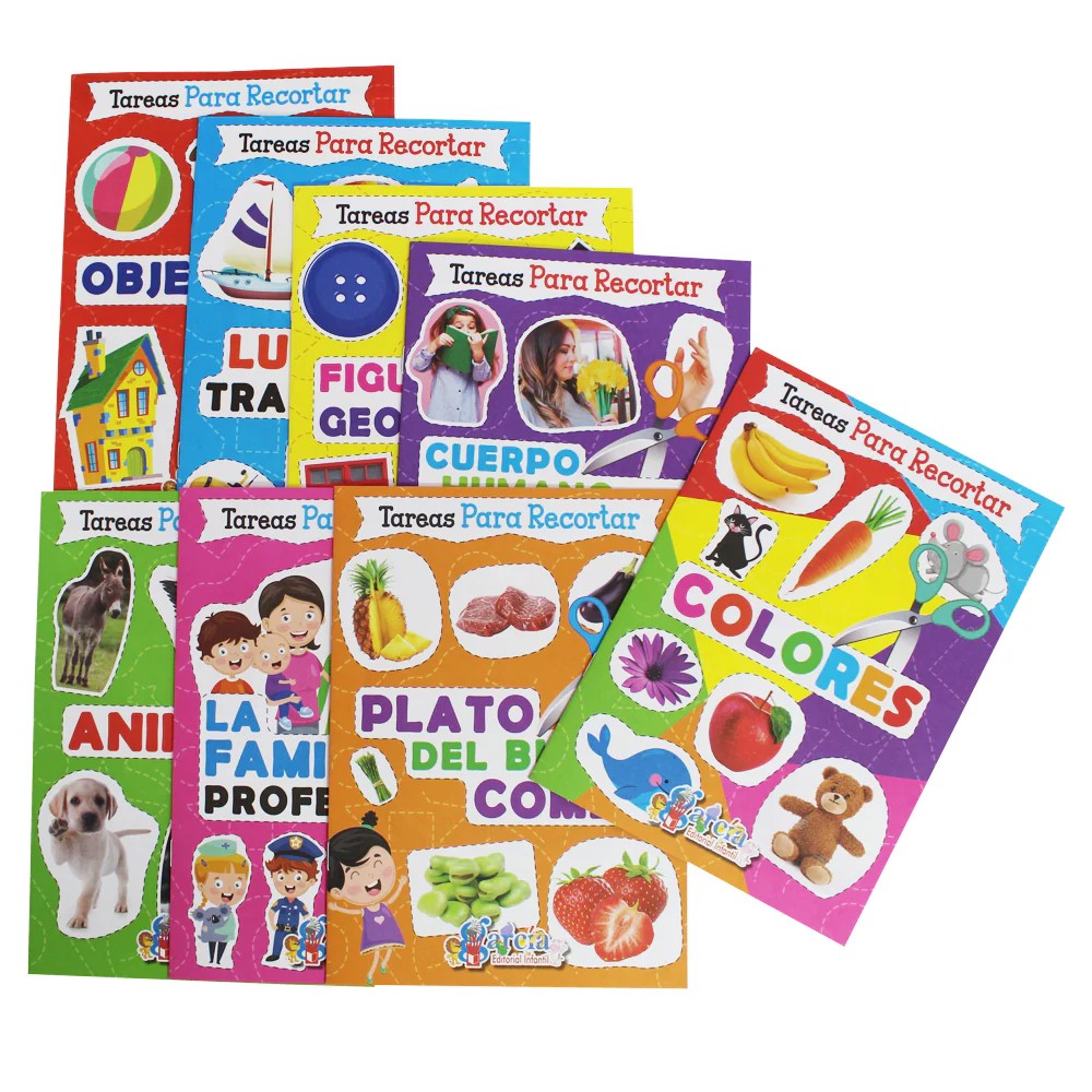 LIBRO ACT. EDU. TAREAS PARA RECORTAR 8T 03100311 C128