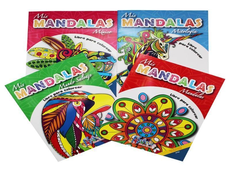 LIBRO PCOLOREAR MIS MANDALAS GARCIA 4T 1361 32PAG. C.100