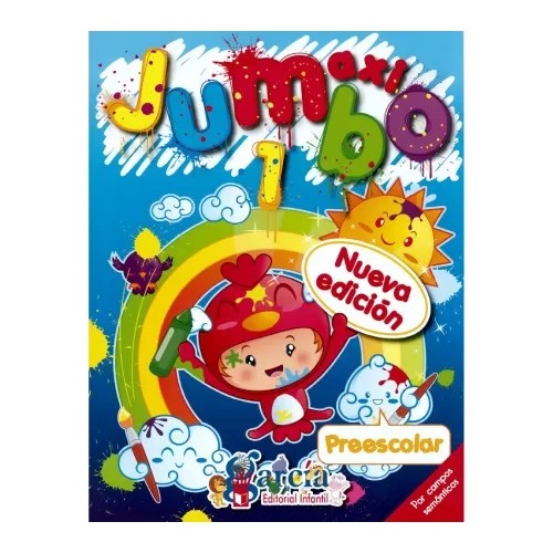 LIBRO PCOLOREAR MAXI-JUMBO ACT. EDU. GARCIA 1 C.30