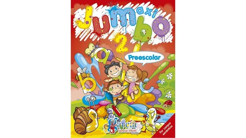 LIBRO PCOLOREAR MAXI-JUMBO ACT. EDU. GARCIA 2 C.30