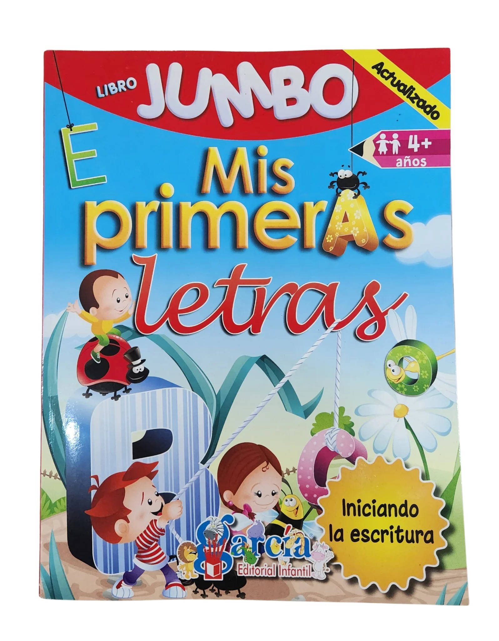 LIBRO PCOLOREAR JUMBO ACT ED MIS PRIM LETRAS GARCIA 1T1210