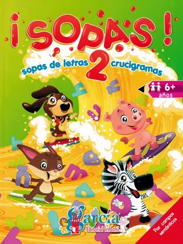 LIBRO ACT. EDU. SOPA LETRAS CRUCIG. GARCIA 2 1204-2 C48