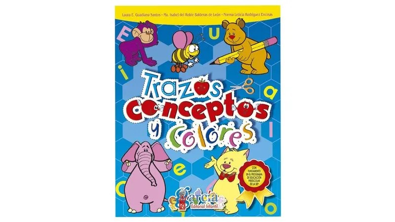 LIBRO ACT. EDU. TRAZOS CONCEPTOS COL. GARCIA 1T 1303 C.48