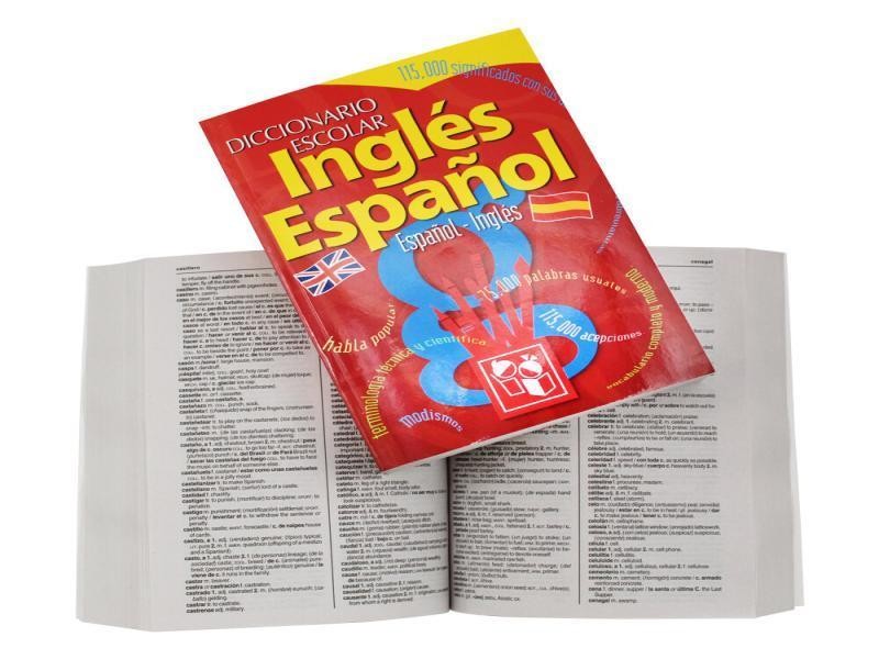 DICCIONARIO ESCOLAR INGLES-ESPAÑOL GARCIA 1373 C.40