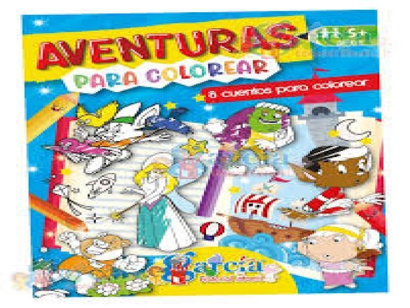 LIBRO ACT.EDU. AVENTURAS PARA COLOREAR GARCIA 1T 1220 C48