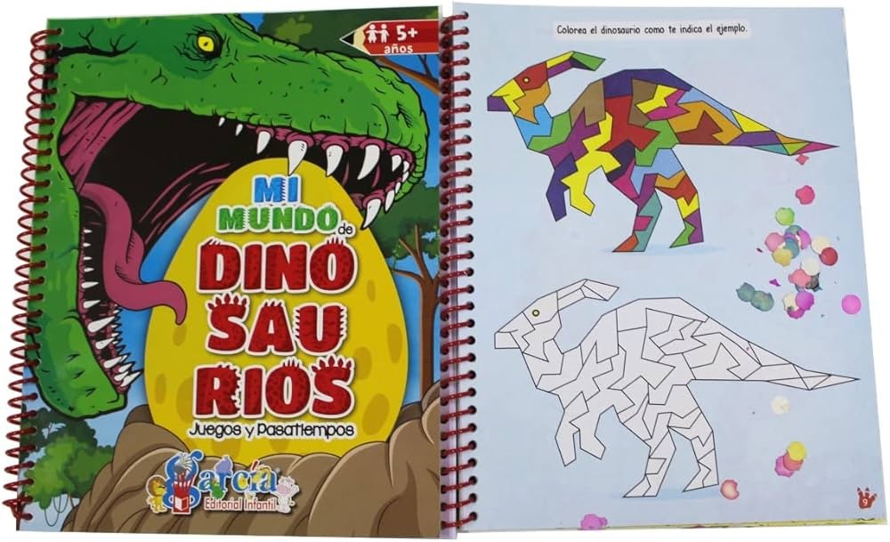 LIBRO ACT.EDU. MI MUNDO DE DINOSAURIOS GARCIA 1T 1506 C.48