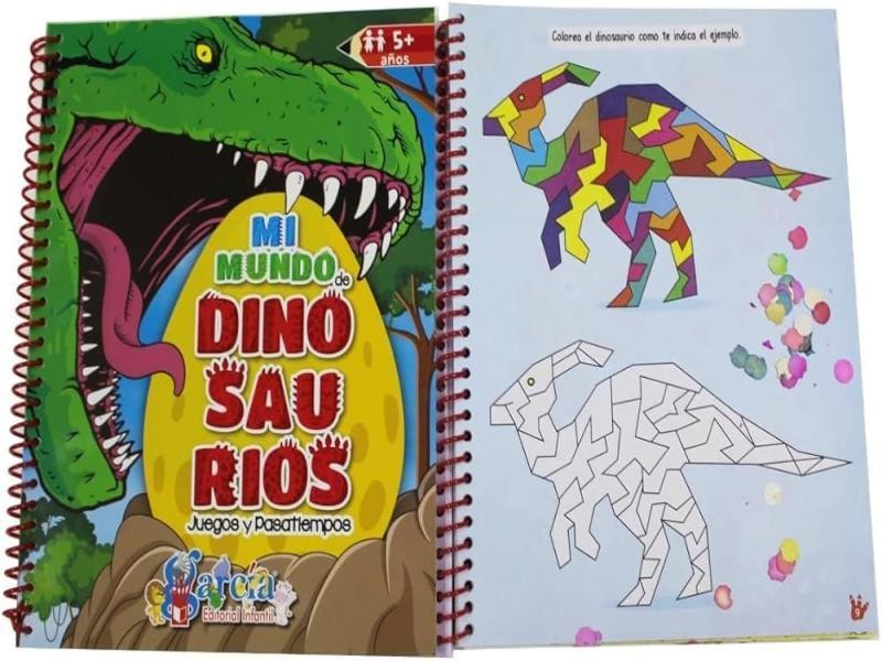 LIBRO ACT.EDU. MI MUNDO DE DINOSAURIOS GARCIA 1T 1506 C.48