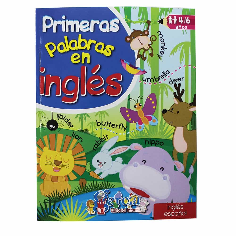 LIBRO ACT.EDU.PRIMERAS PALAB. EN INGLES GARCIA 1T 1240 C.40