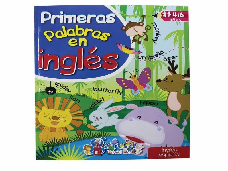 LIBRO ACT.EDU.PRIMERAS PALAB. EN INGLES GARCIA 1T 1240 C.40