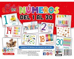 TARJETAS PORTADORES NUMEROS DEL 1 AL 30 GARCIA P005 C15