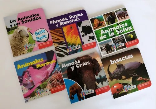 LIBRO ANIMALES EN CARTON C6T 0902 C.12