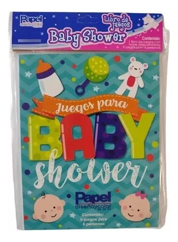 LIBRO JUEGOS BABY SHOWER PADI C48H. 740 C.260