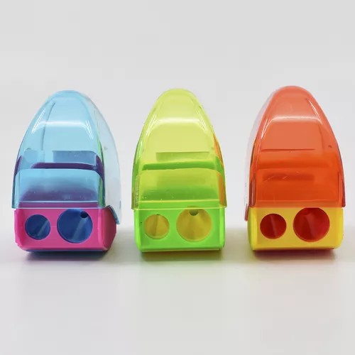SACAPUNTAS PLAST. CDEP. DOBLE SNAPPY KORES E.20C.320