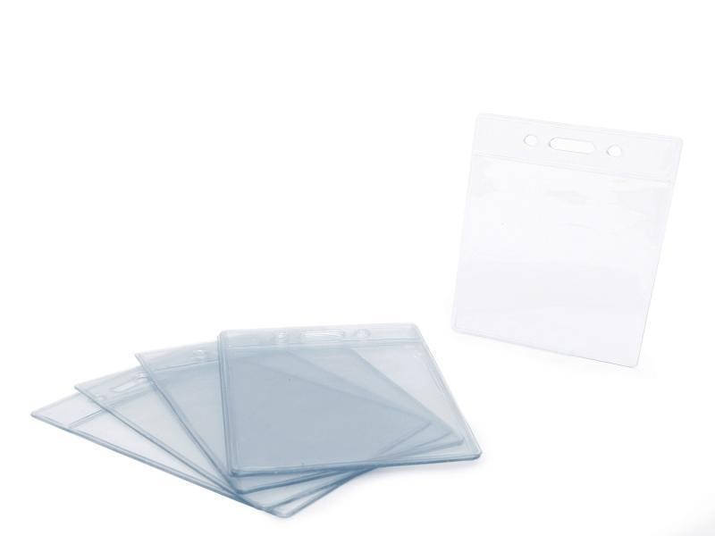 MICA PORTA GAFETE 55X87MM. MOD. CO-02V VERTICAL E.100 C.1000