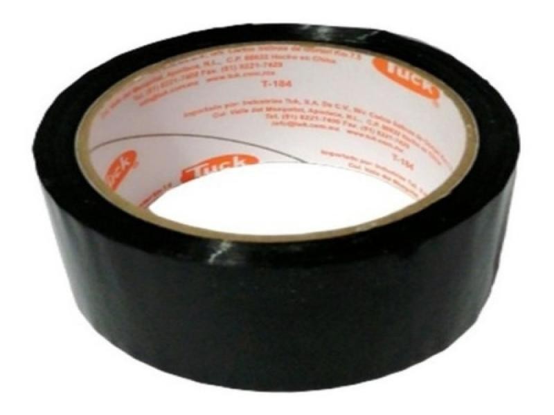 CINTA ADH. PEMP. 48X50M. NEGRO 184 TUK E.6 C.36