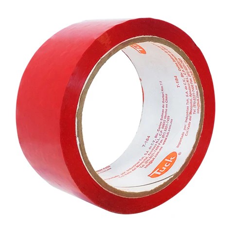 CINTA ADH. PEMP. 48X50M. ROJA 184 TUK E.6 C.36