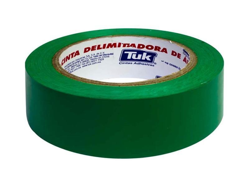 CINTA ADH. PEMP. 48X50M. VERDE 184 TUK E.6 C.36