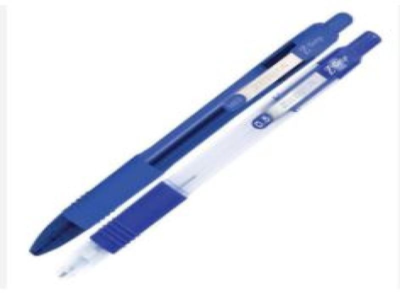 JGO. BOLIG Y LAPIC Z-GRIP ZEBRA T. AZUL 1.0MM0.5M E.12C.144