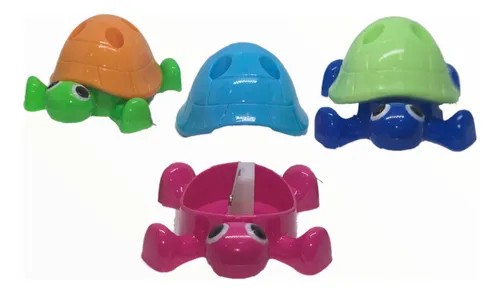 SACAPUNTAS PLAST. TORTUGA CDEP. Y LAPICERO BEBE E.12 C.288