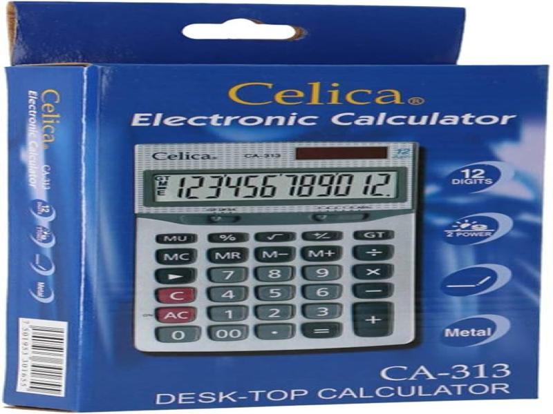 CALCULADORA SEMI ESCRIT. CELICA CA-313 12DIG. E.10 C.60