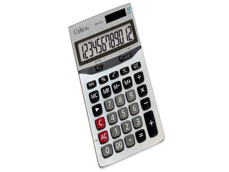 CALCULADORA SEMI ESCRIT. CELICA CA-313 12DIG. E.10 C.60