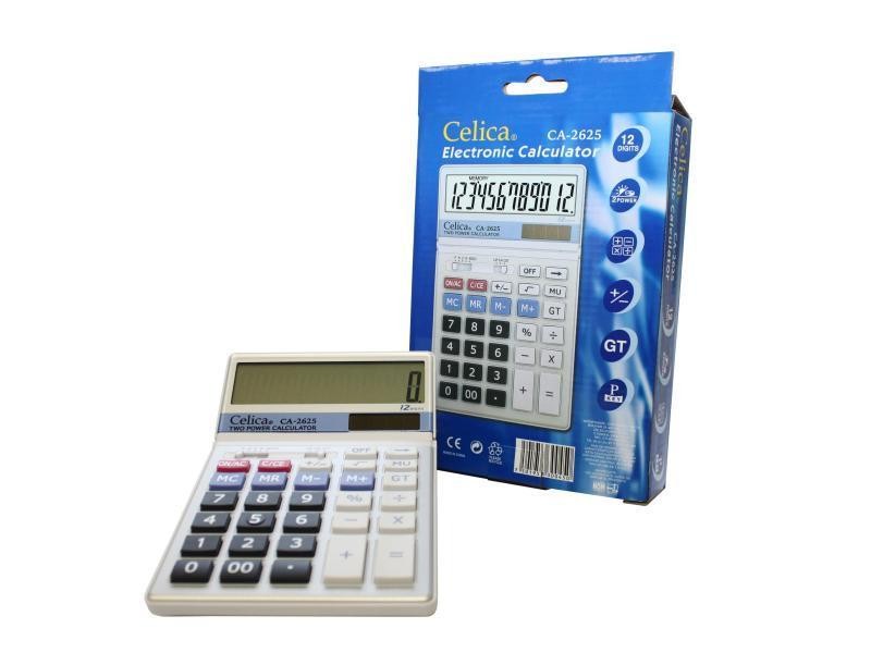 CALCULADORA ESCRIT. CELICA CA-2625 12DIG. E.40 C.80