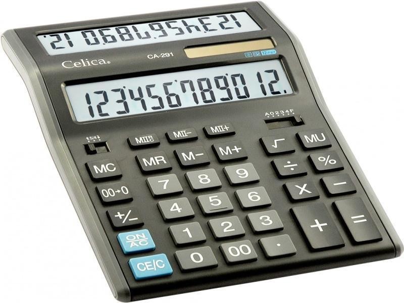 CALCULADORA ESCRIT. CELICA CA-291 DOBLE PANT. E.10 C.40