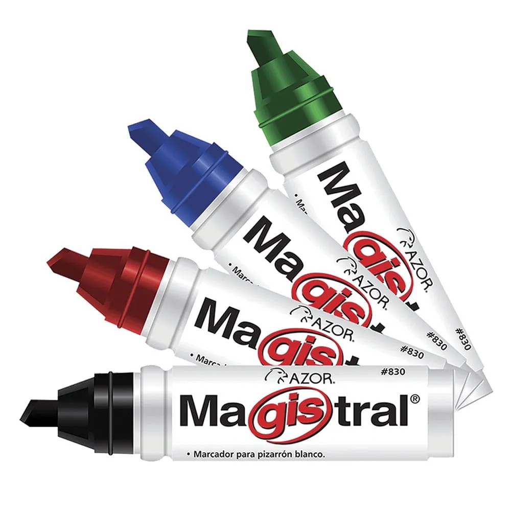 MARCADOR PPIZ. GRUESO EST.C4 MAGISTRAL 830-4 MET. C.50