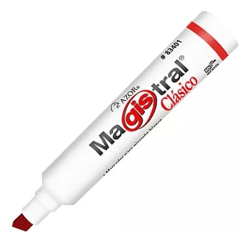 MARCADOR PPIZ. GRUESO MAGISTRAL 83402 PLAST. ROJO 12144