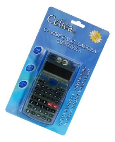 CALCULADORA CIENT. CELICA CA-83BE 240 FUNC. BL.C1 10 60