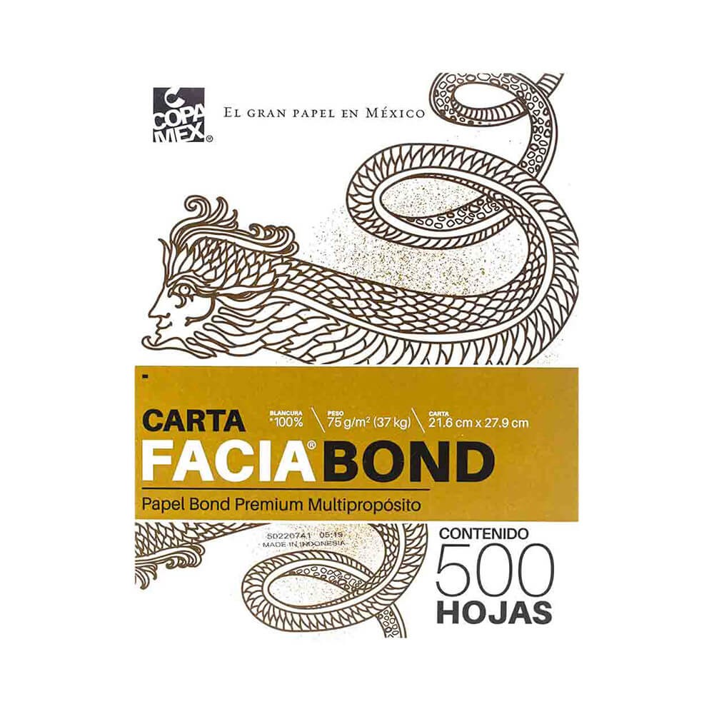 PAPEL BOND BCO. OFI. 99 FACIA 75G. MILL. E..5 C.5