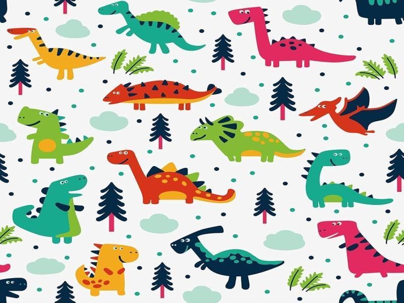 PAPEL COUCHE DINOSAURIO DIPAK 50X70 E.25 C.500